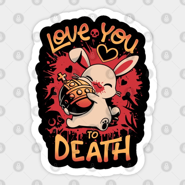 Holy Love Grenade Sticker by Snouleaf